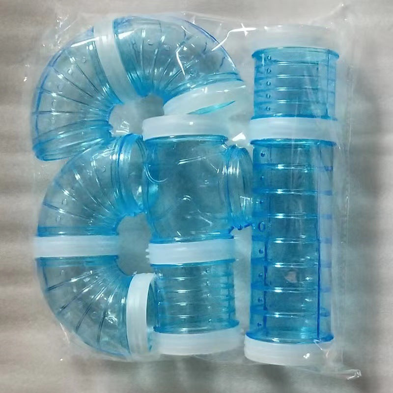 Hamster Tube 7,5 cm Bleu